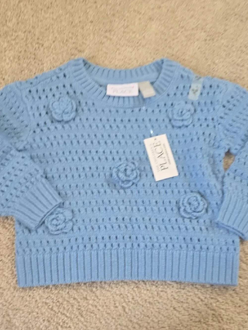 NWT Children’s Place Knit Sweater 12-18M
